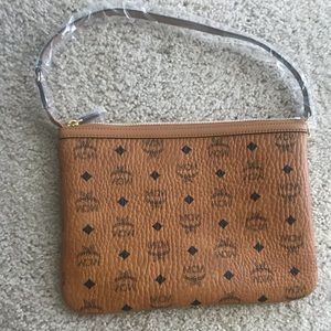 Authentic MCM Medium Pouch